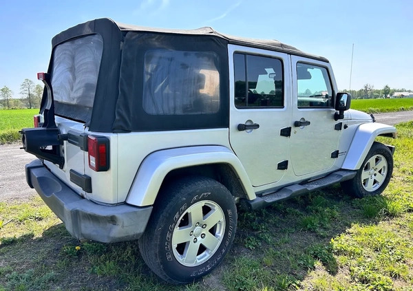 Jeep Wrangler cena 40900 przebieg: 139850, rok produkcji 2007 z Grybów małe 137